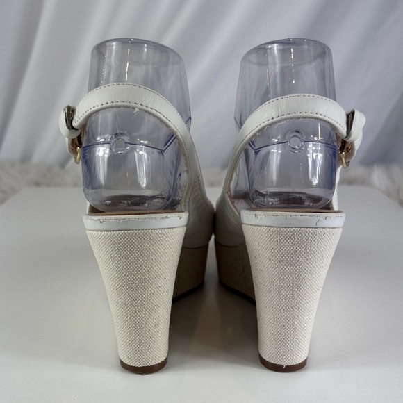 Naturalizer Zander Leather Wedge Platform Sandals - Picture 4 of 10